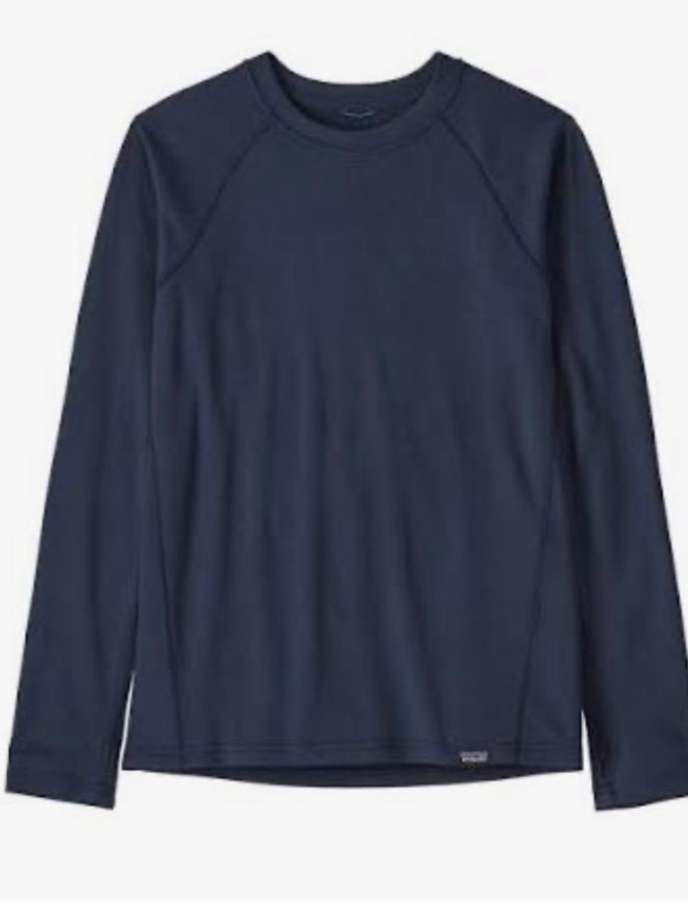 Patagonia Kids Capeline Long-Sleeve Crew in Navy